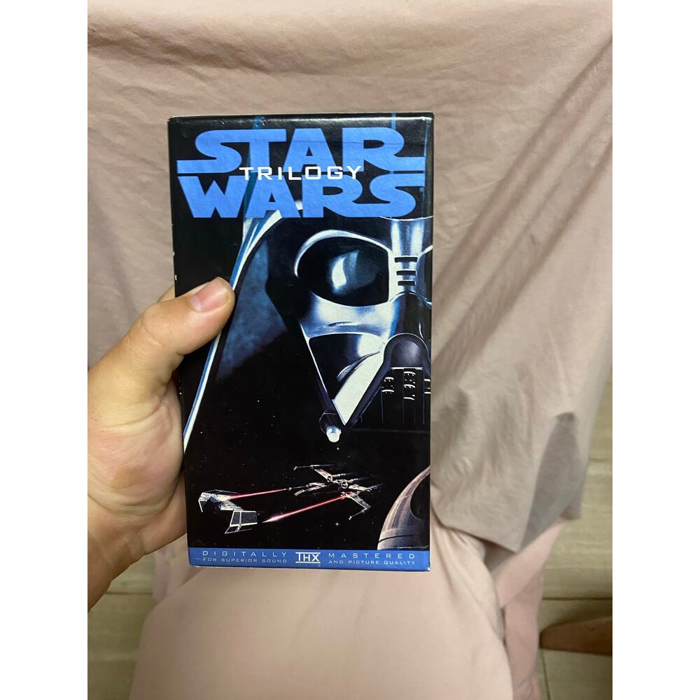 3-Tape Trilogy (VHS, 1995) Star Wars, Return of the Jedi, Empire Strikes Back